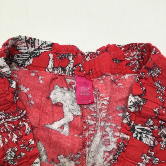Victorias Secret XS Flannel Tiger Print Pajama Set - Picture 4 of 10